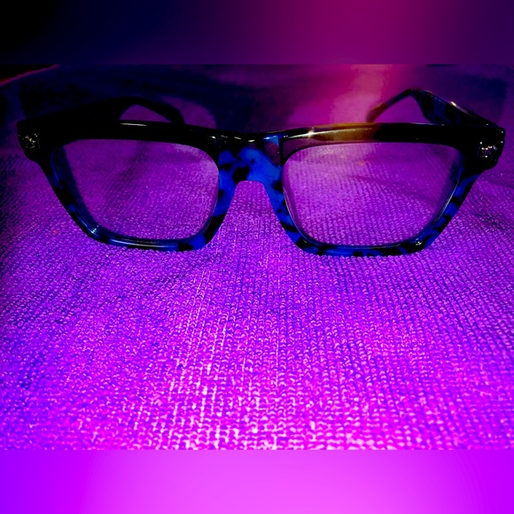 Versace Blue & Black Eyeglasses - Picture 2 of 2